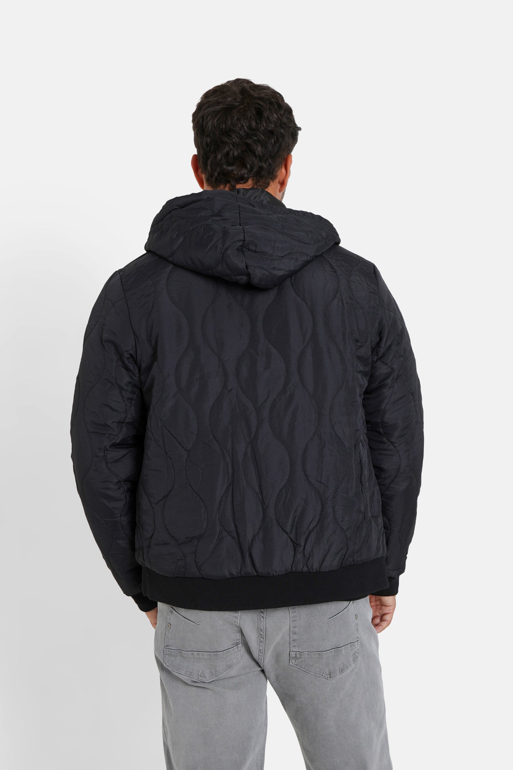 Sixth June - Veste matelassée wavy Noir