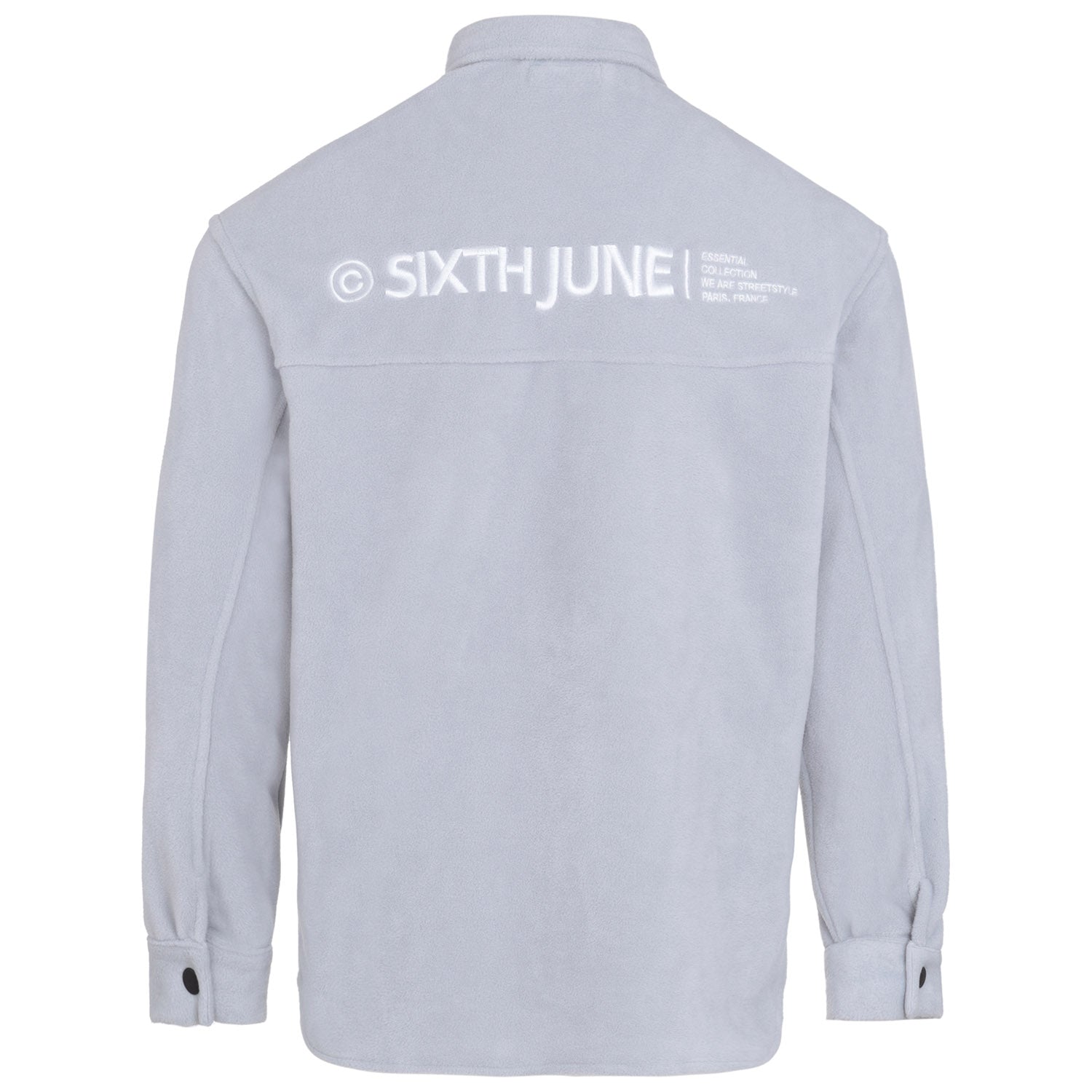 Sixth June - Chemise polaire logo arrière brodé Gris