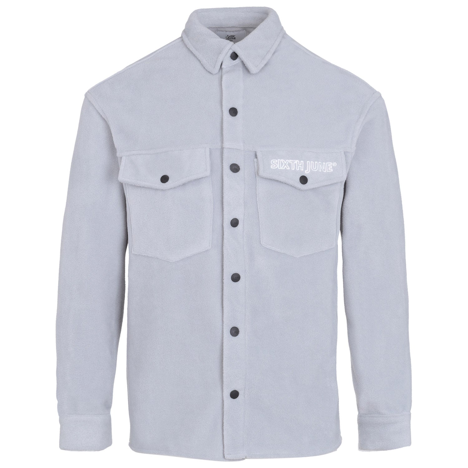 Sixth June - Chemise polaire logo arrière brodé Gris
