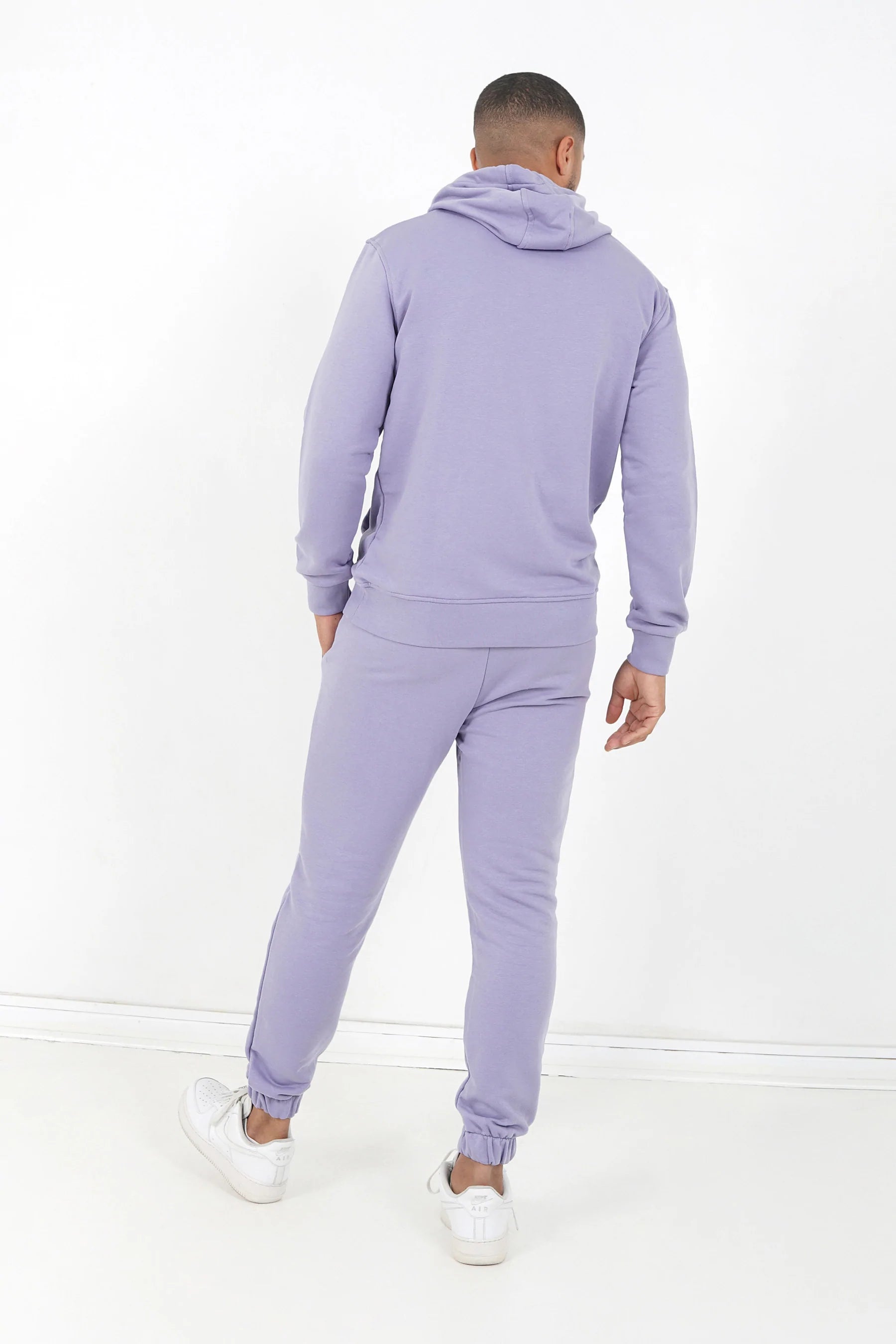 Sixth June - Jogging + sweat capuche logo brodé Violet