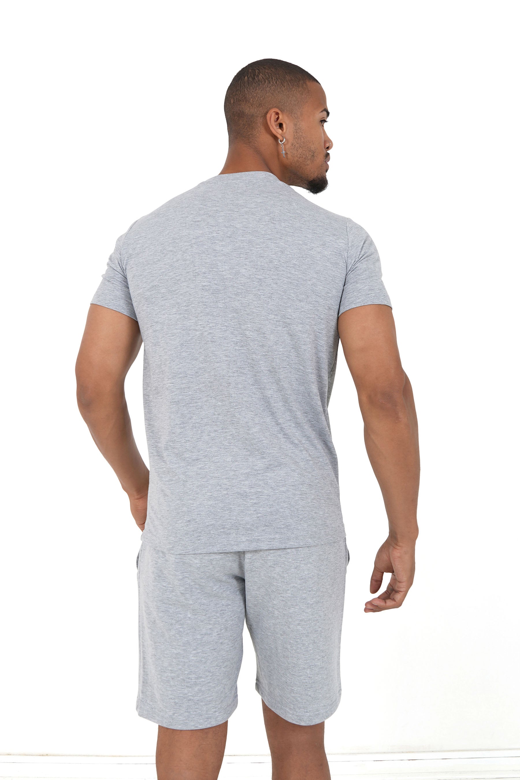 Sixth June - T-shirt soft logo brodé Gris