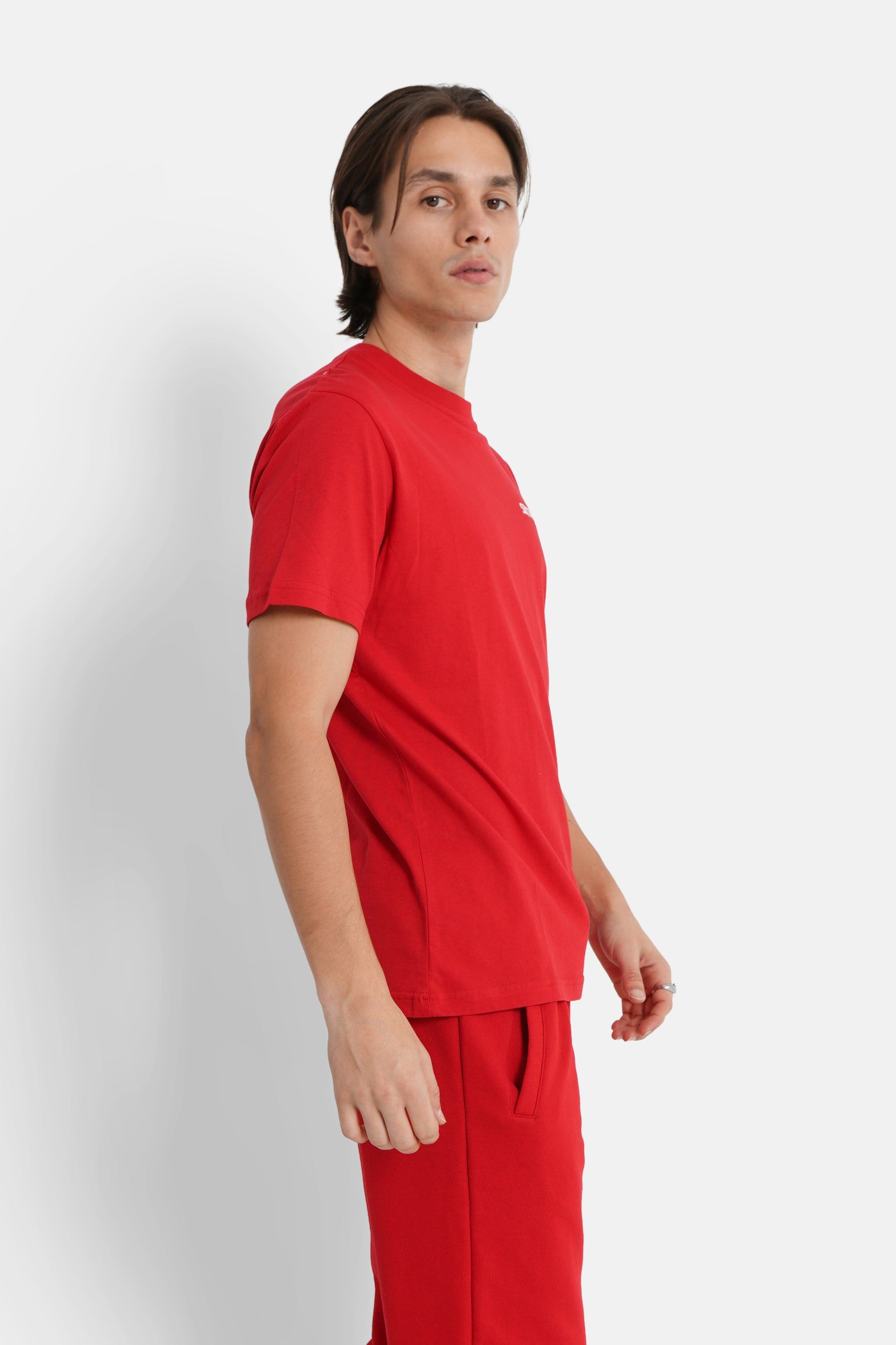 Sixth June - T-shirt soft logo brodé Rouge