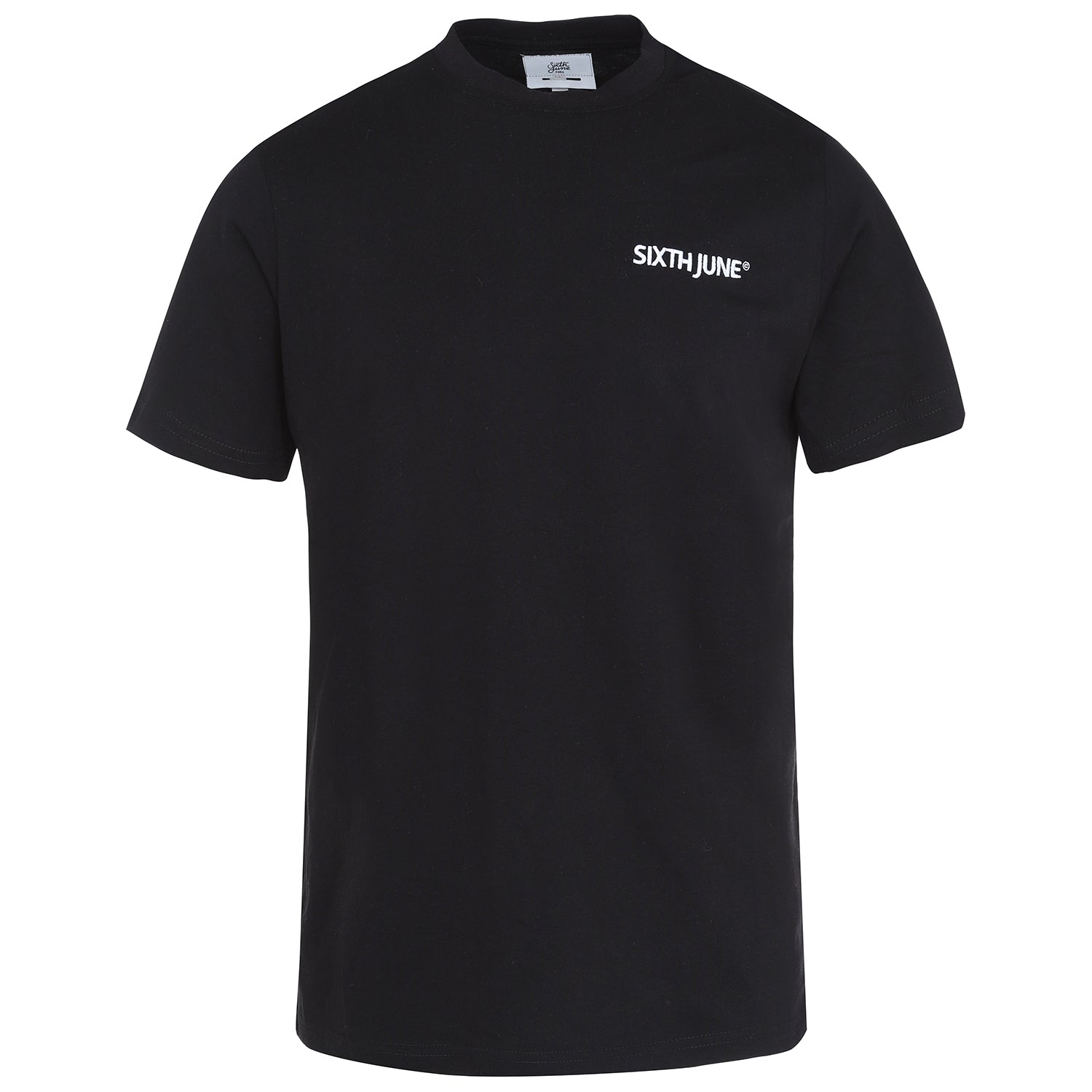 Sixth June - T-shirt soft logo brodé Noir
