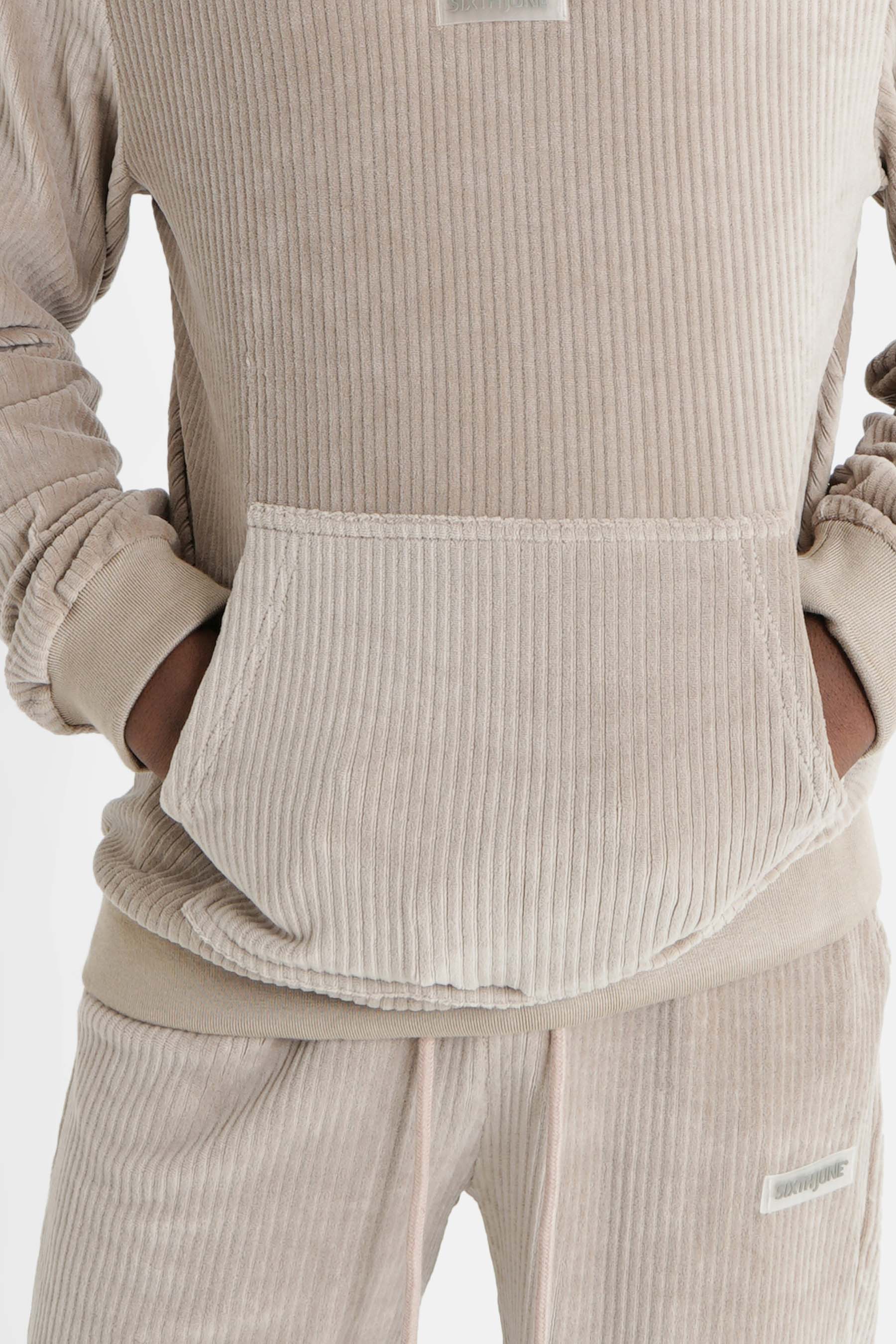 Sixth June - Sweat cosy logo brodé Vert clair