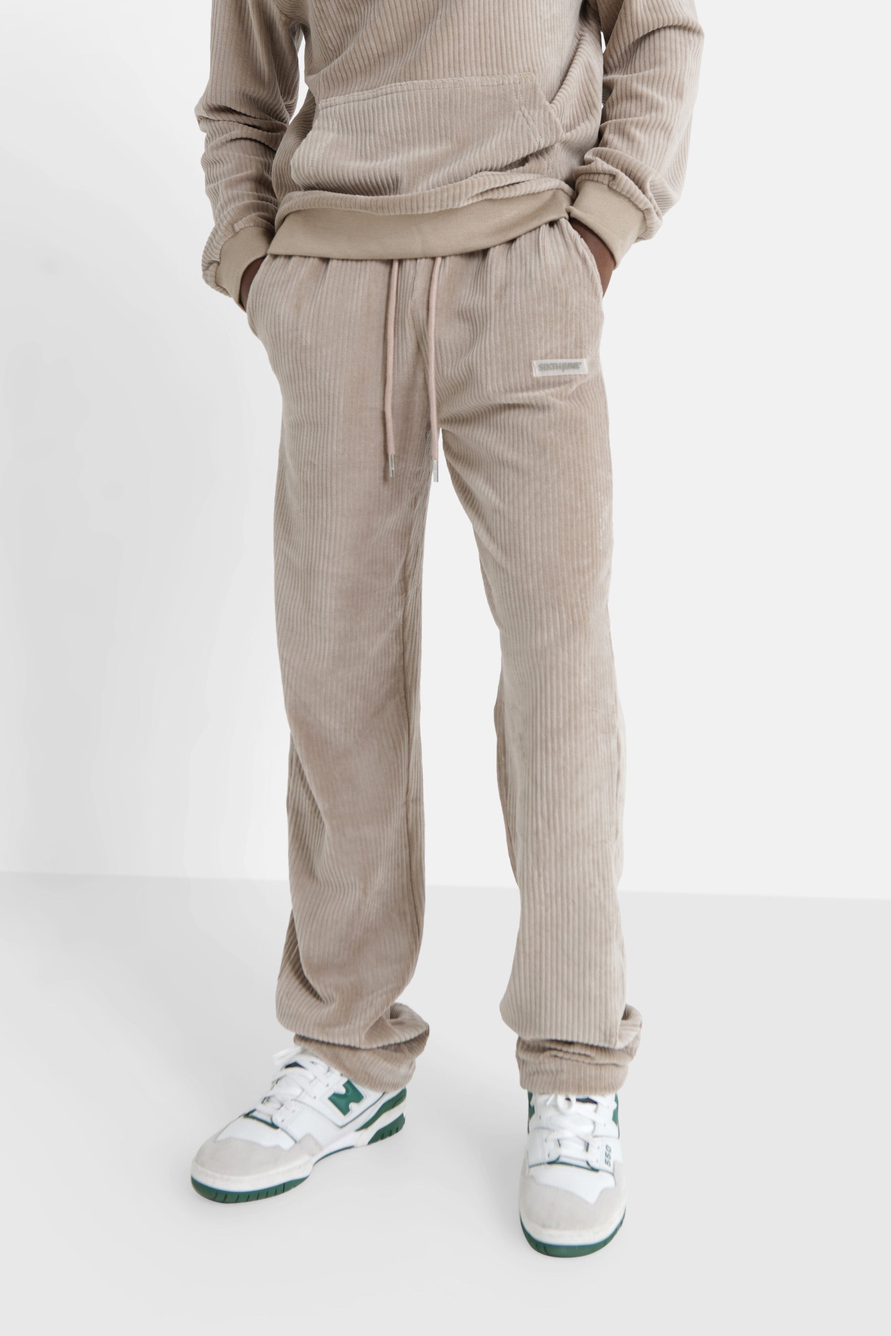 Sixth June - Jogging cosy logo gomme Vert clair