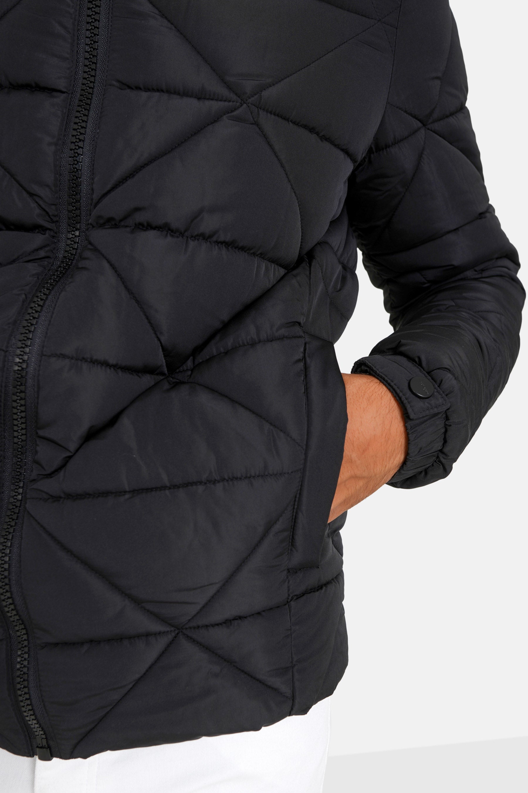 Sixth June - Doudoune matelassée triangle Noir