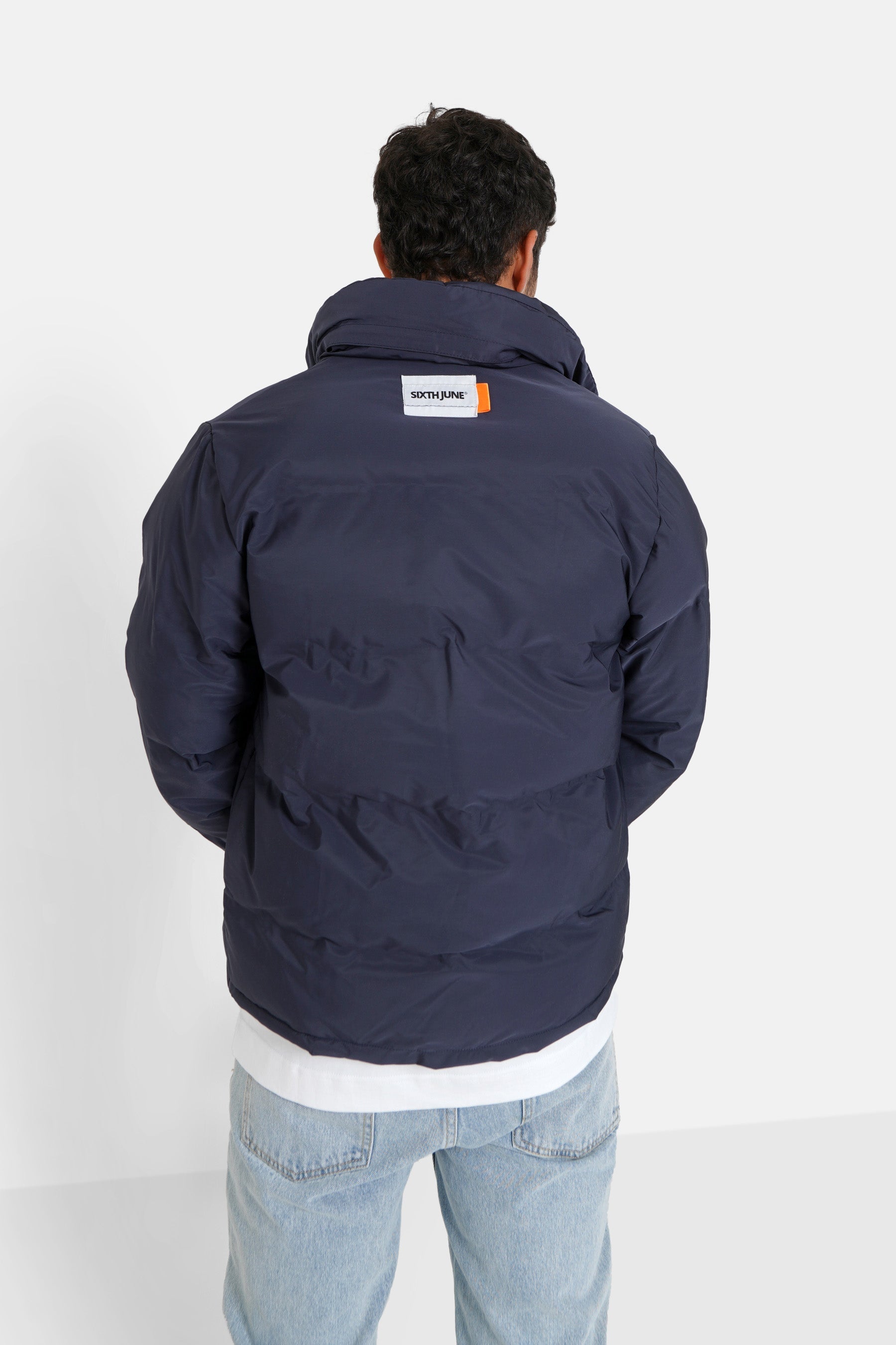 Sixth June - Doudoune courte matelassée Bleu