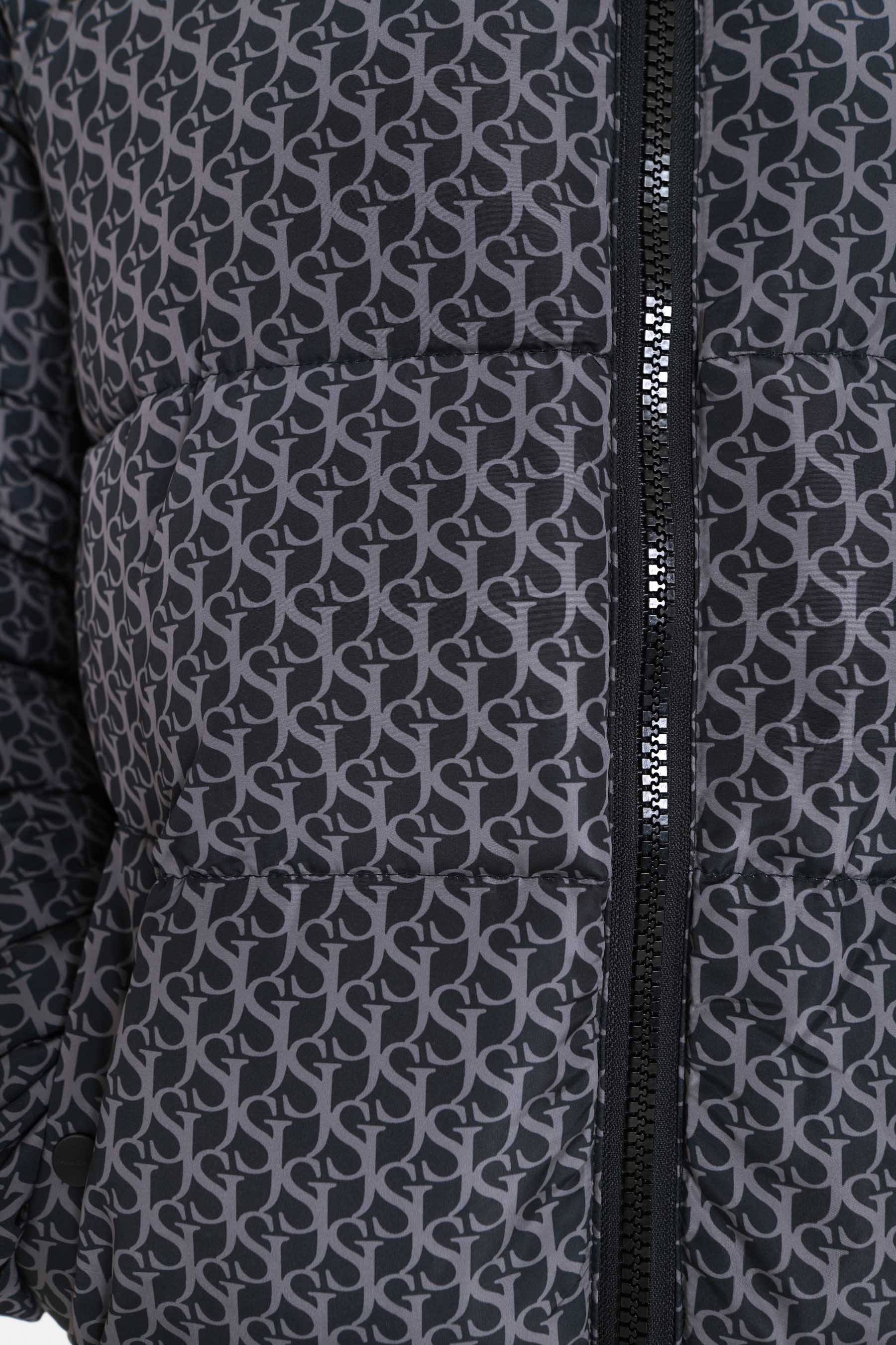 Sixth June - Doudoune monogramme matelassée Noir