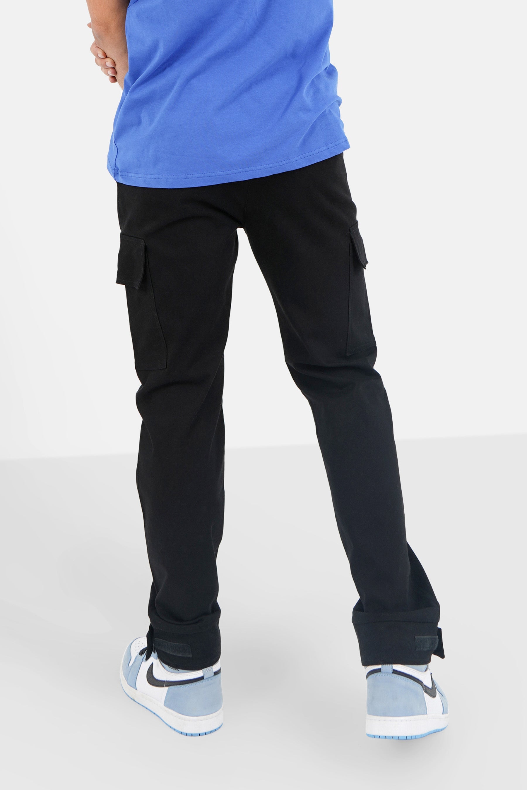 Sixth June - Pantalon cargo droit scratch Noir