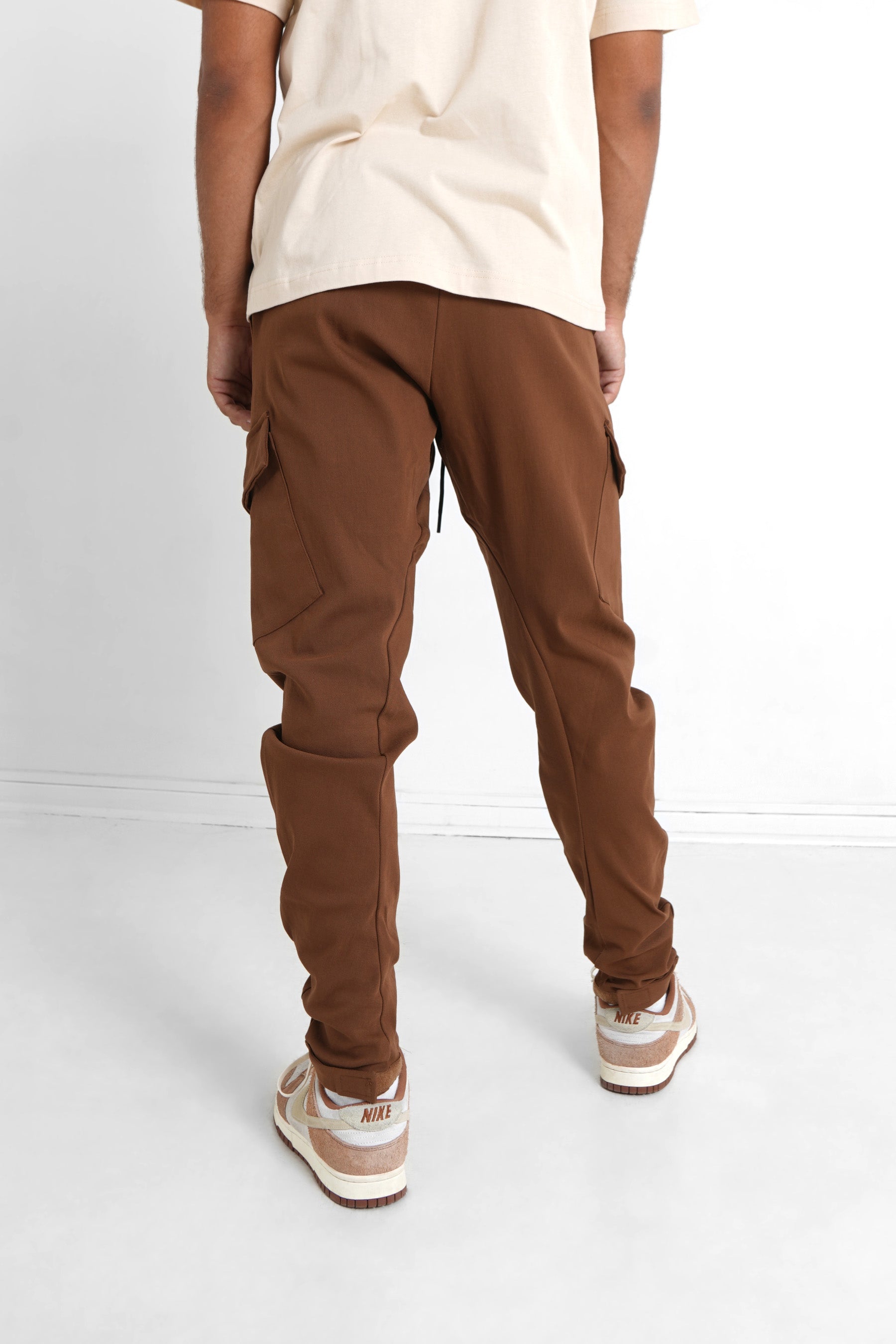 Sixth June - Pantalon cargo poches avant Marron foncé