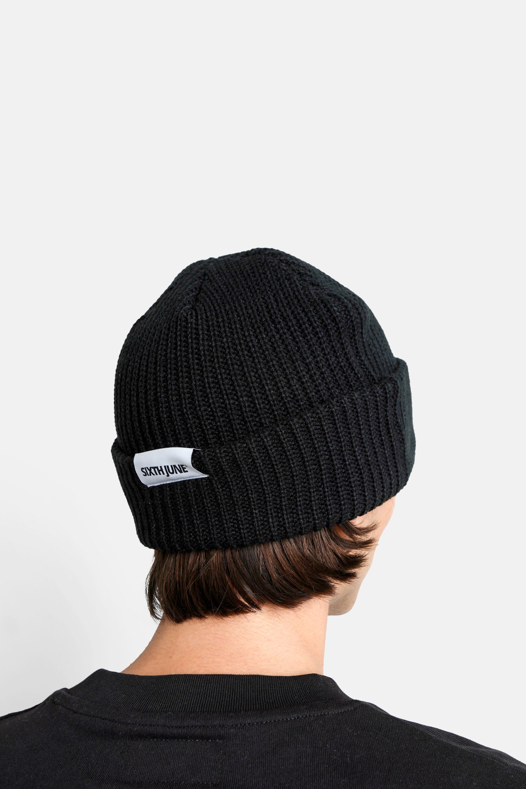 Sixth June - Bonnet patch gomme Noir