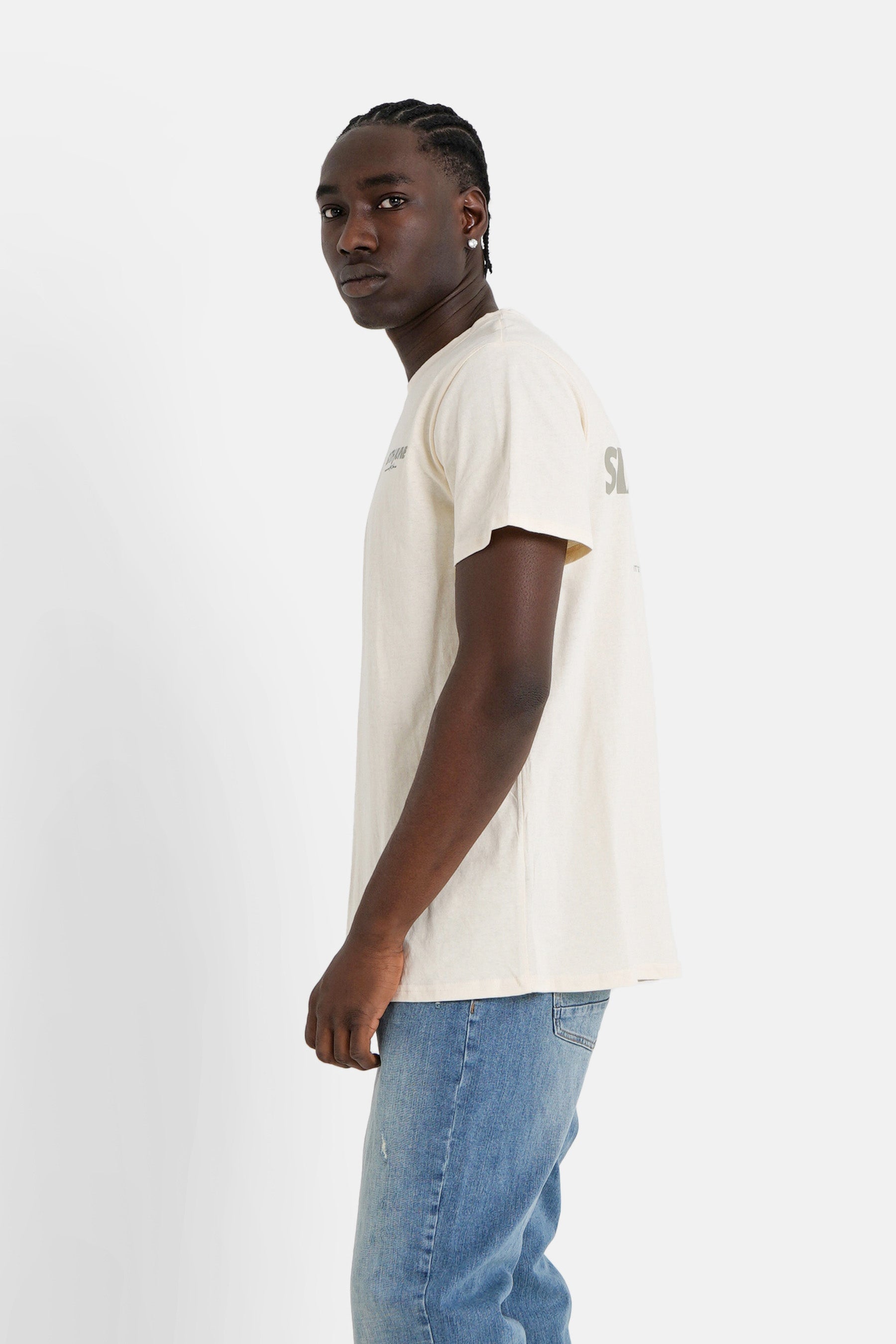 Sixth June - T-shirt self love club Beige clair