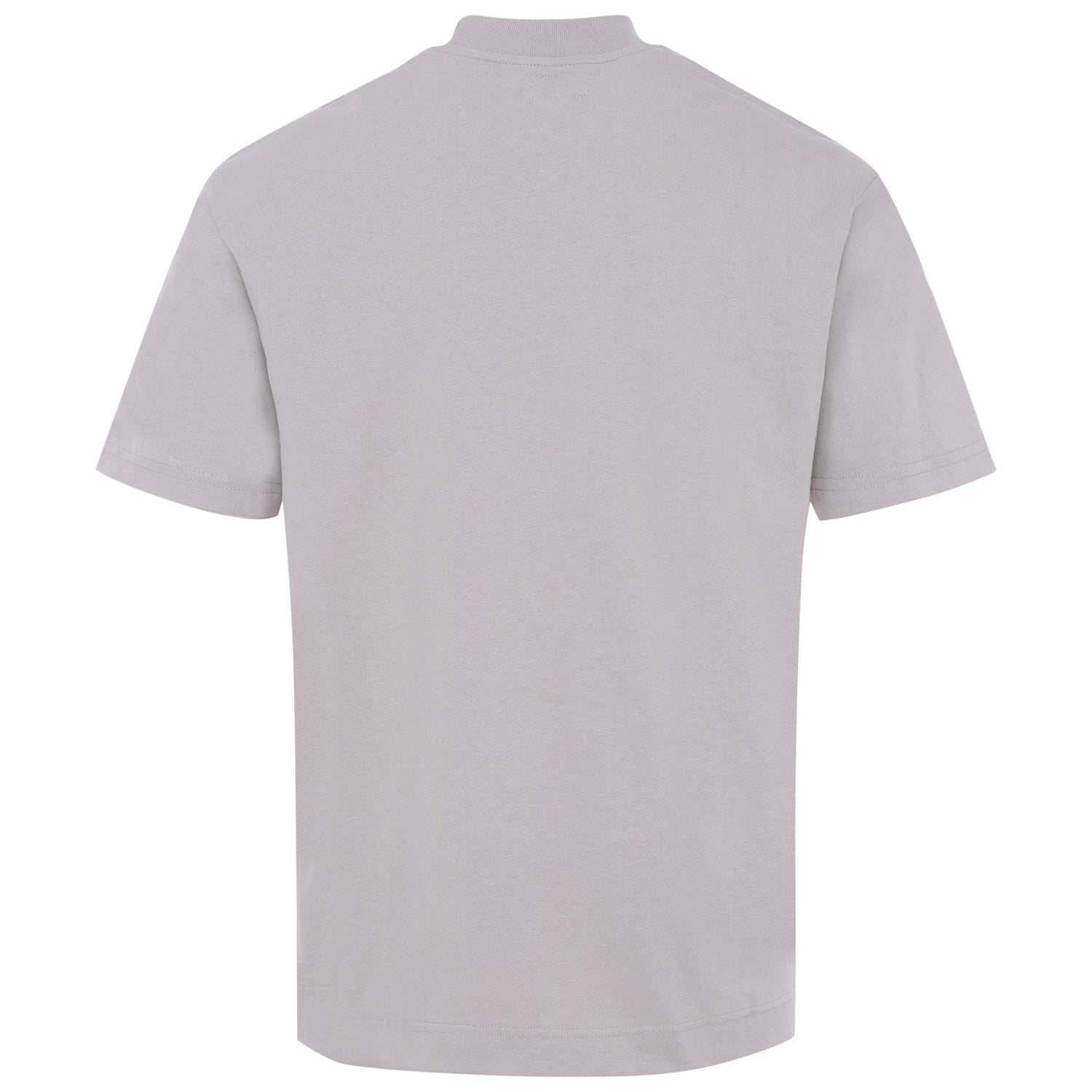 Embroidered logo t-shirt dark Beige