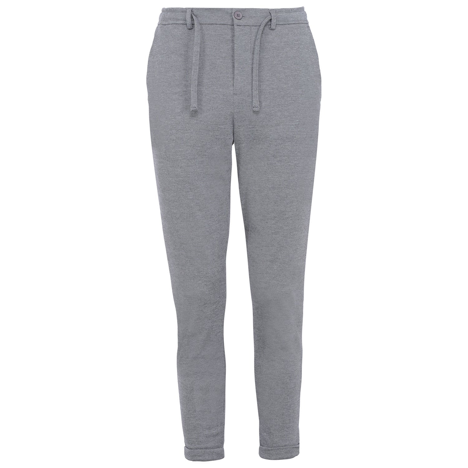 Sixth June - Pantalon droit revers Gris