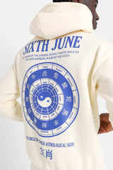 Sixth June - Sweat capuche signes zodiaque Jaune clair