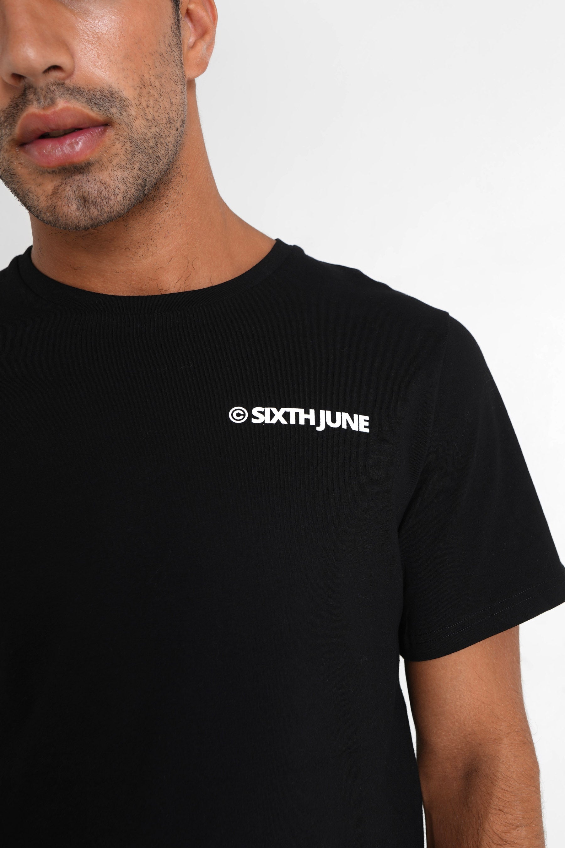 Sixth June - T-shirt youth culture dos Noir