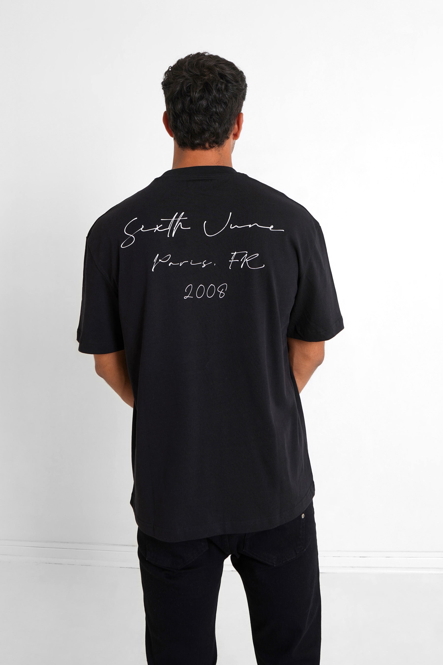 Sixth June - T-shirt signature arrière Noir