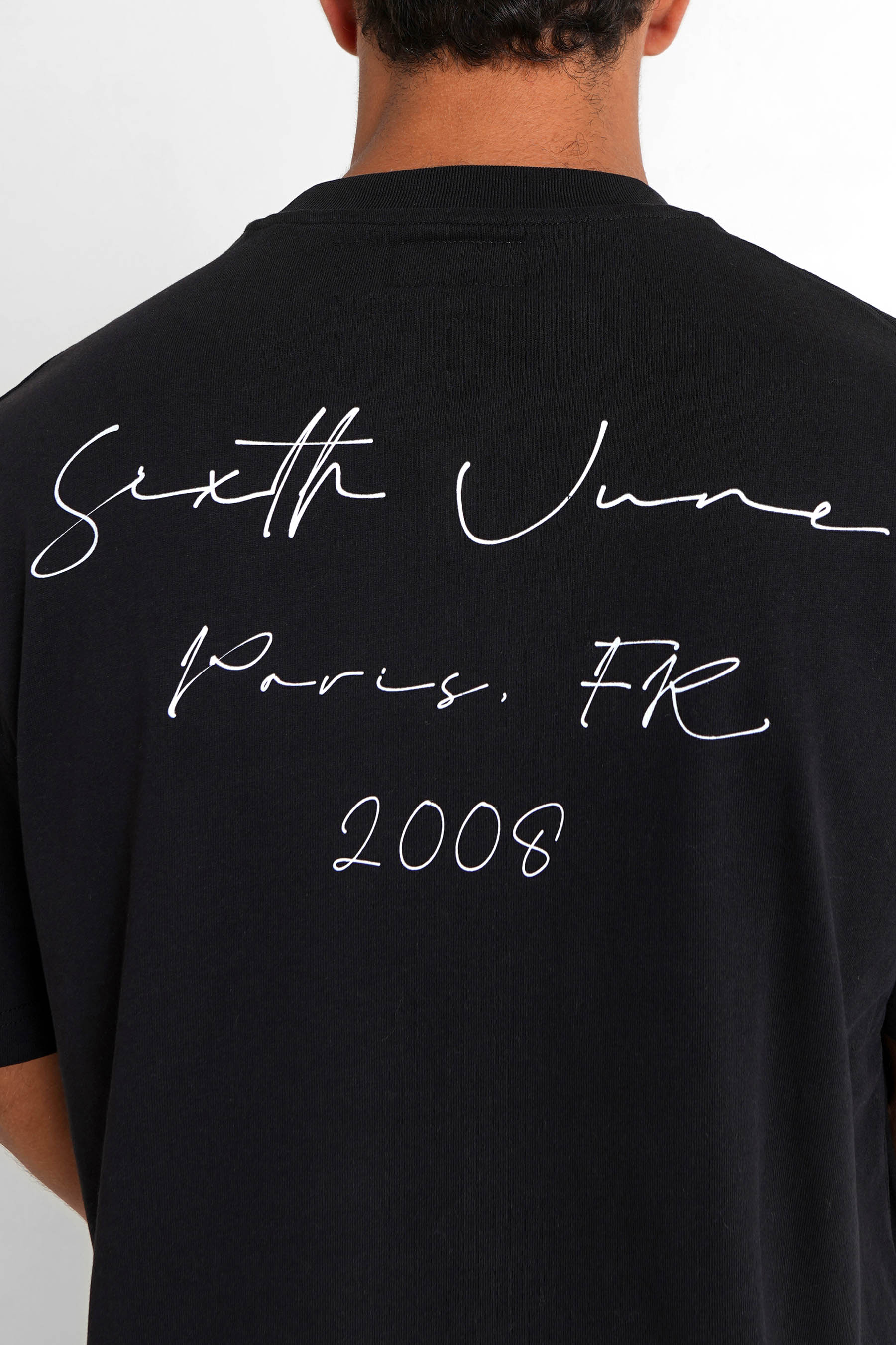 Sixth June - T-shirt signature arrière Noir