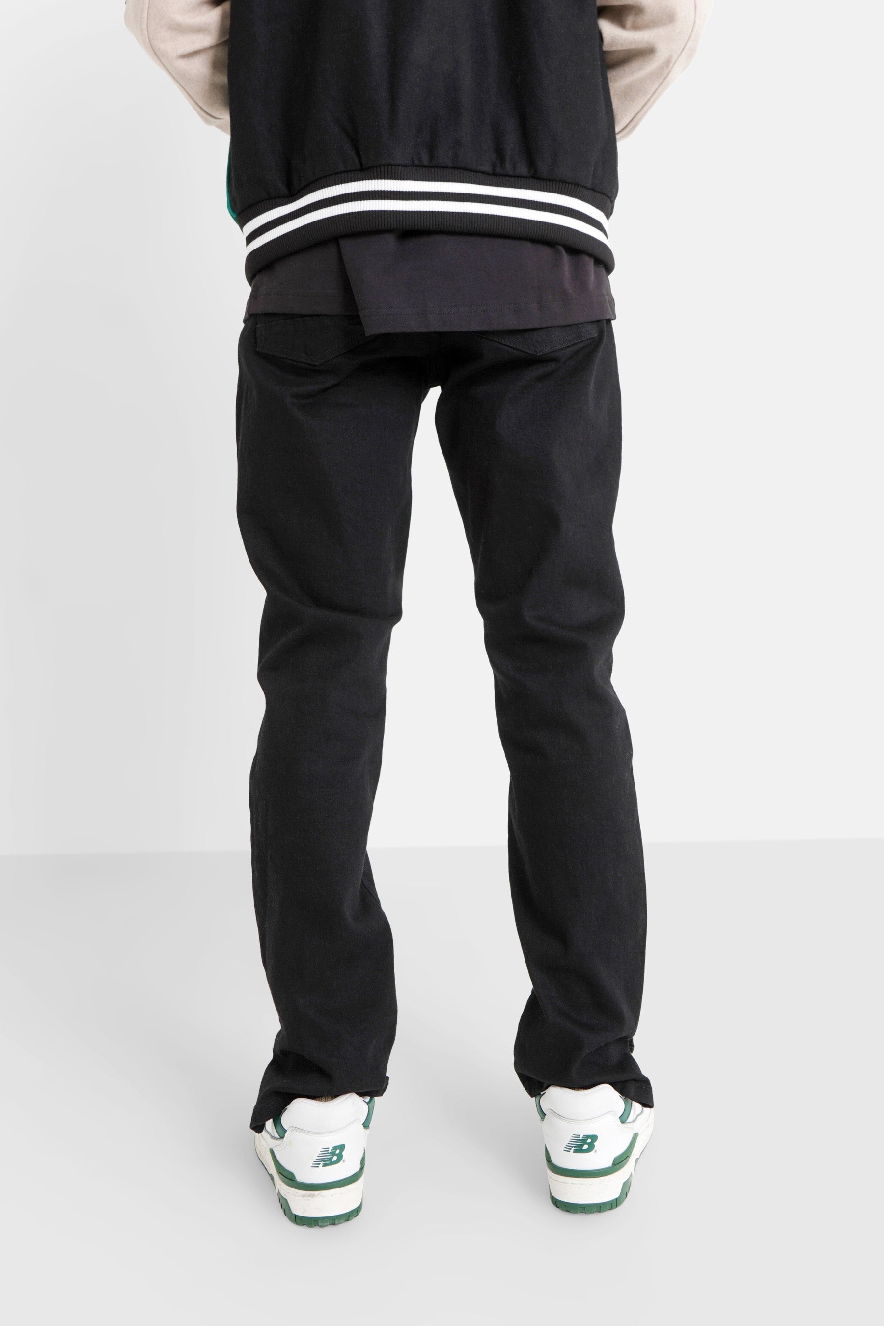 Sixth June - Jean regular uni fentes Noir