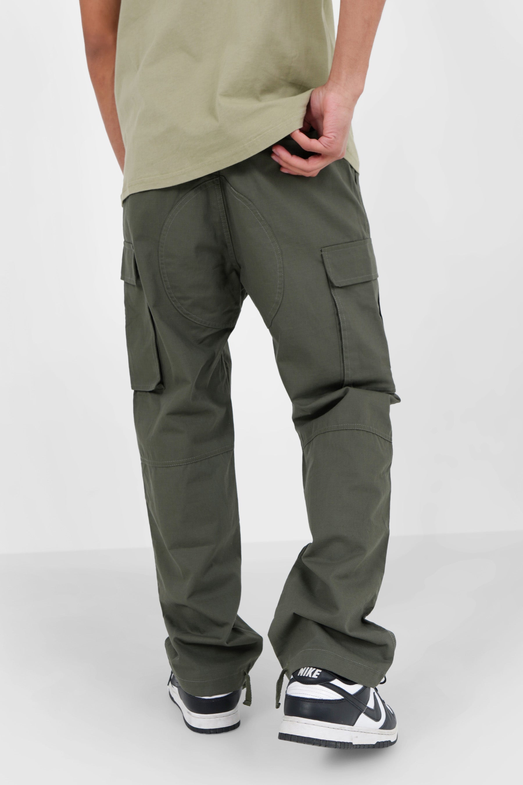 Sixth June - Pantalon cargo résistant Vert Kaki