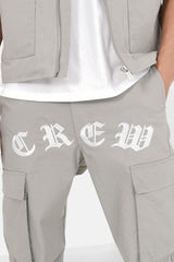 Pantalon crew résistant Gris clair