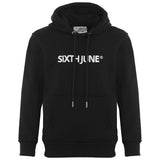 Sixth June - Sweat capuche logo brodé junior Noir