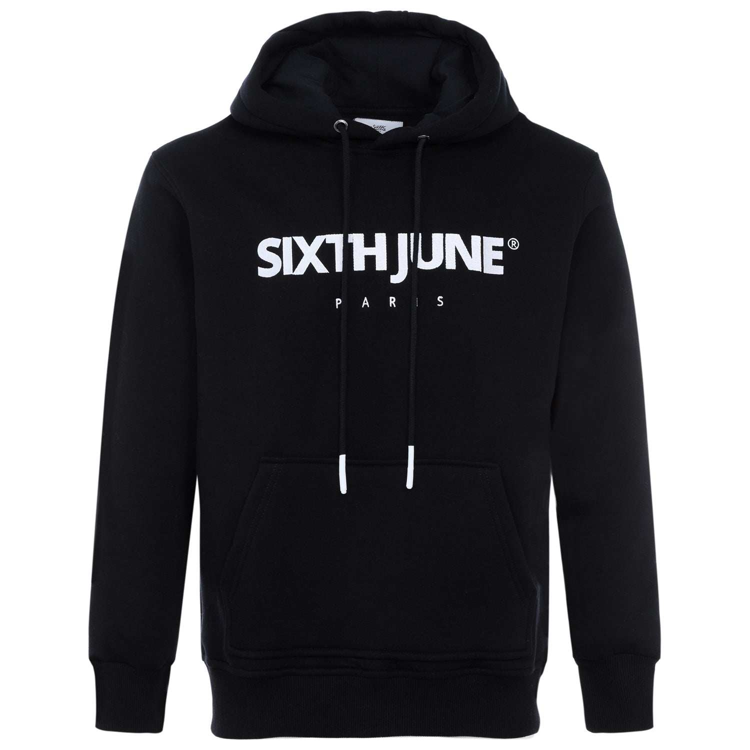 Sixth June - Sweat capuche molletonné logo Noir