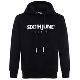 Sixth June - Sweat capuche molletonné logo Noir
