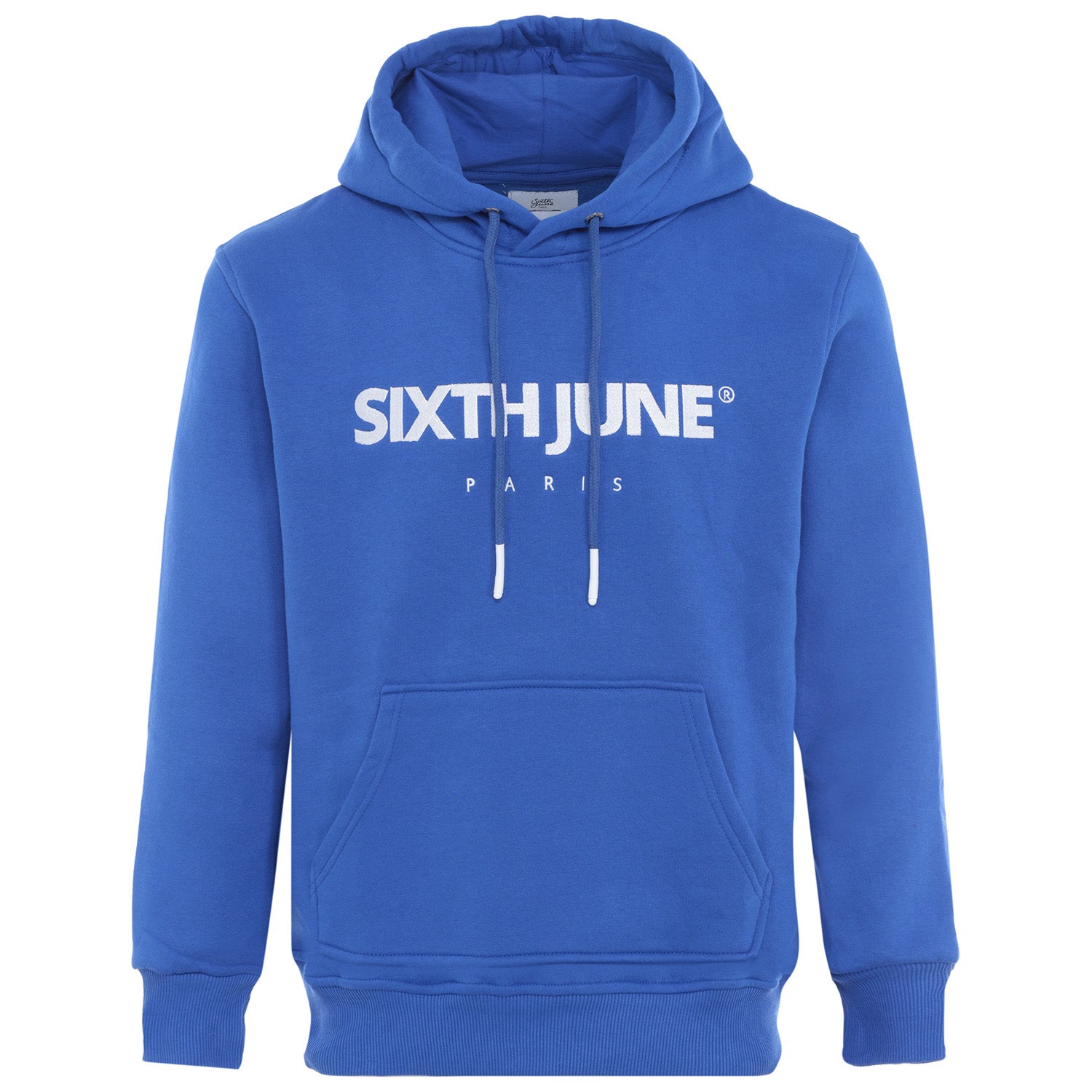 Sixth June - Sweat capuche molletonné logo Bleu foncé