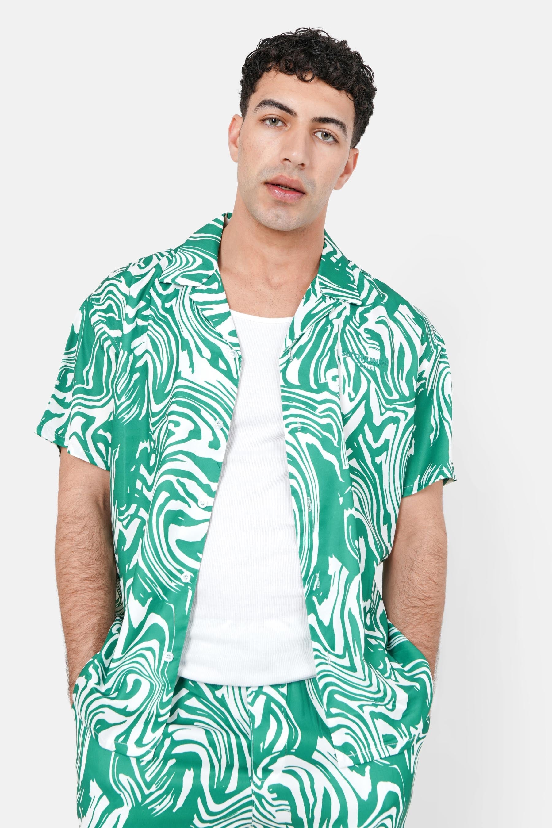 Fluid shirt Green