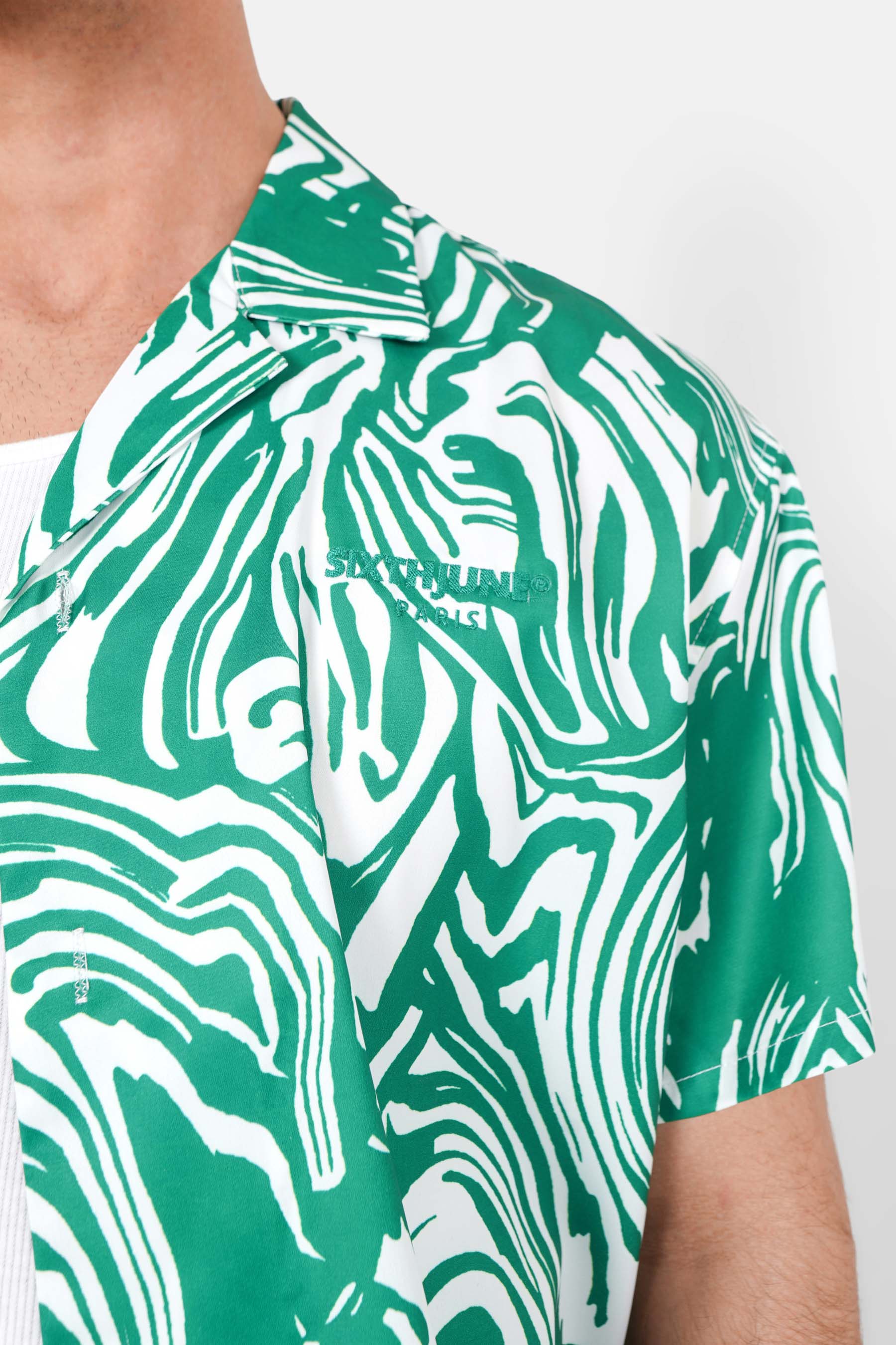 Fluid shirt Green