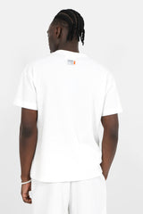 T-shirt gaufré Blanc