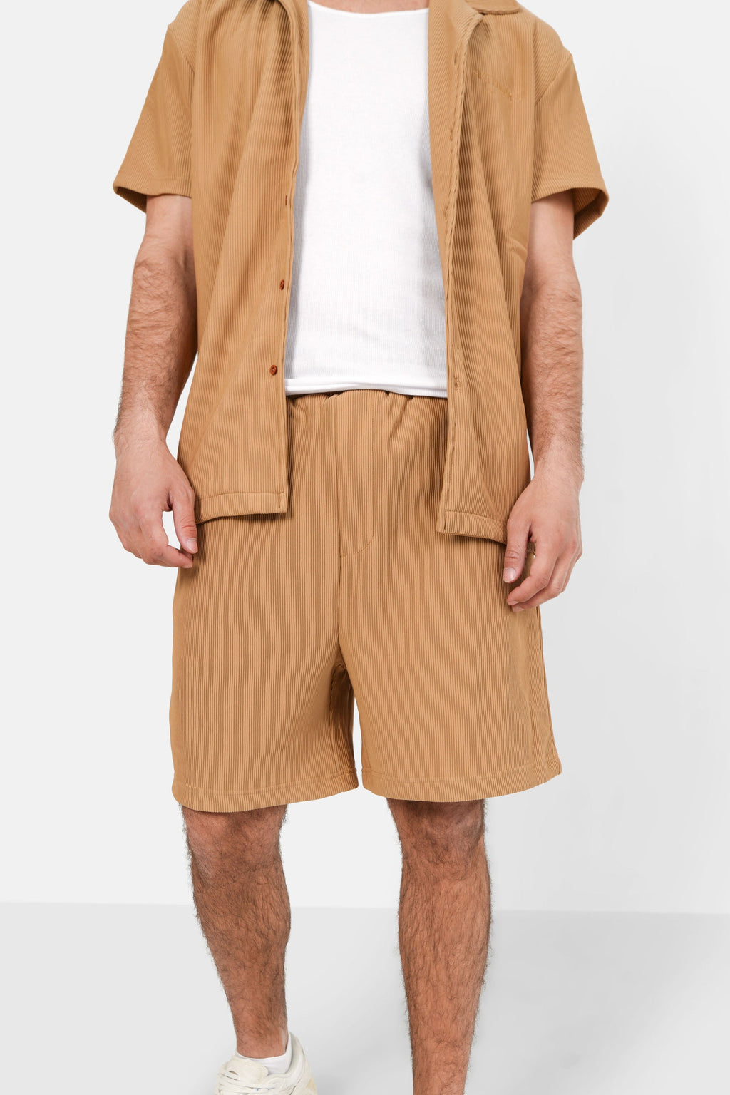 Pleated Shorts Brown Sixth June pleated-shorts-brown-sixth-june