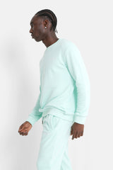 Sixth June - Sweatshirt soft logo brodé Vert