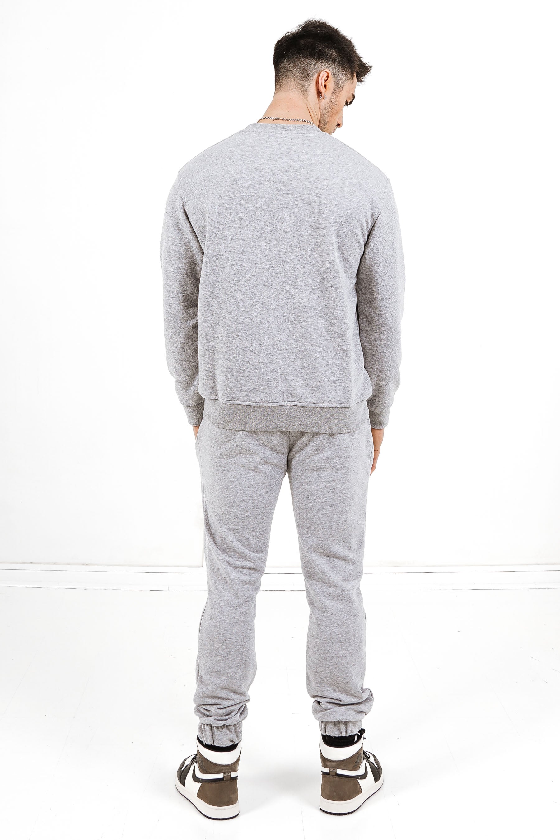 Sixth June - Jogging + sweat logo brodé Gris