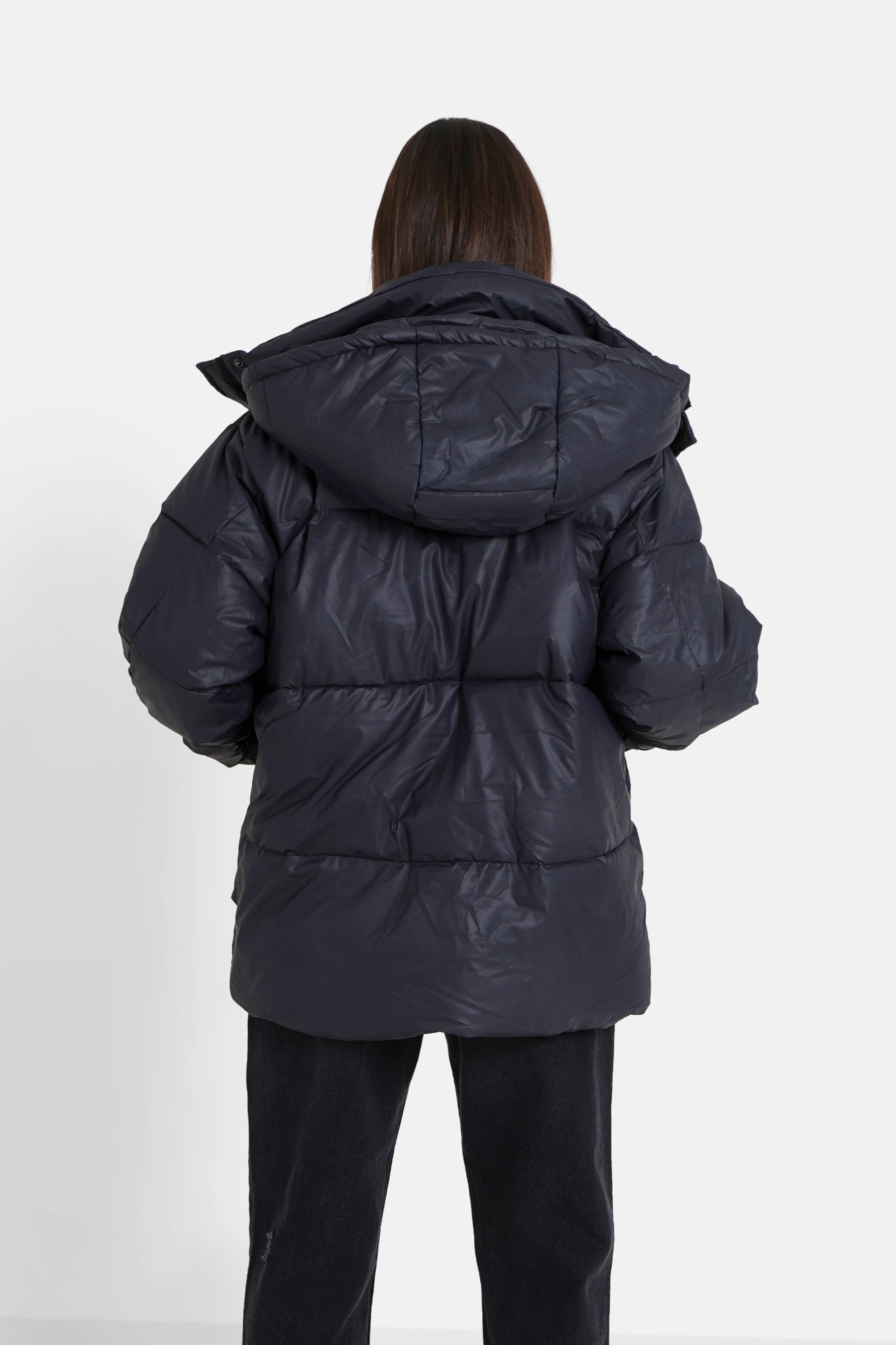 Sixth June - Doudoune oversize matte Noire