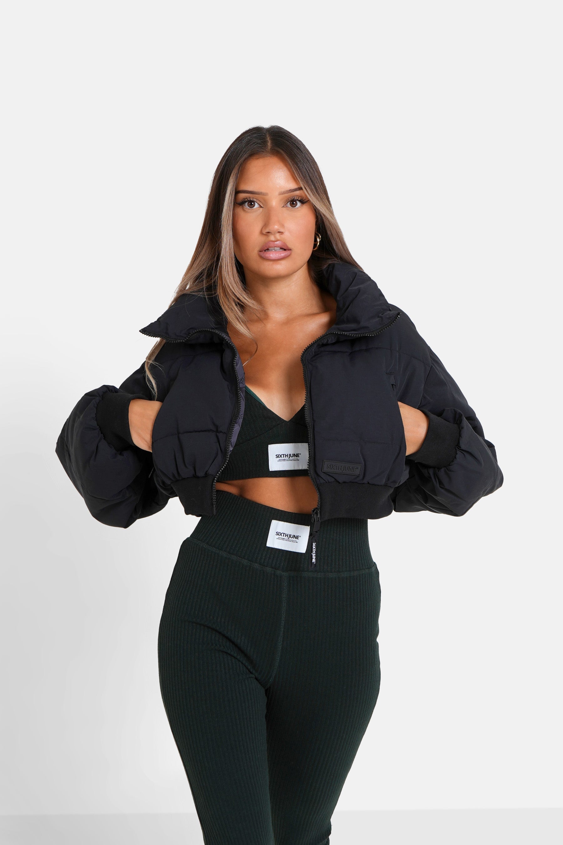 Sixth June - Doudoune très courte Noir