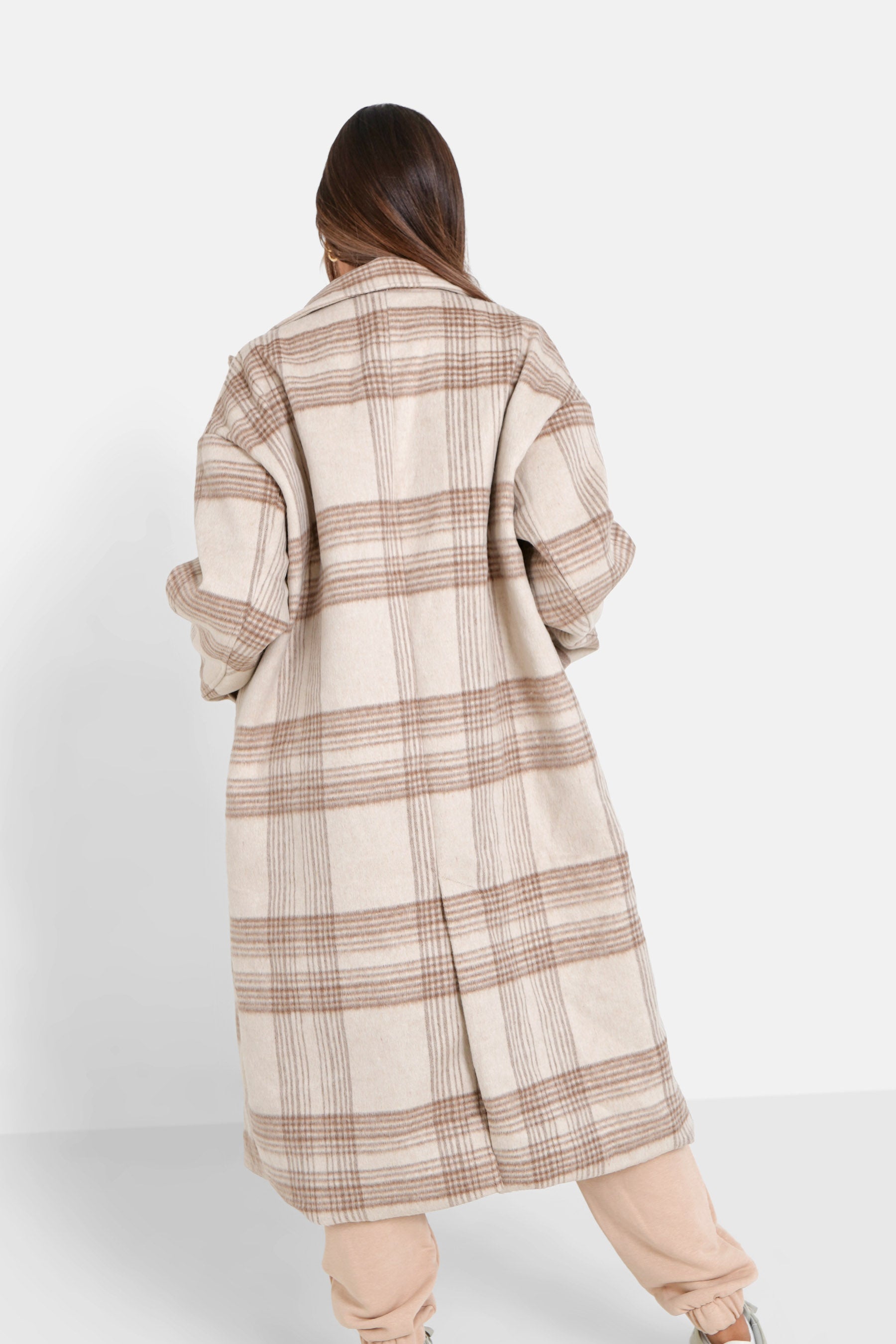 Sixth June - Veste longue laine Beige