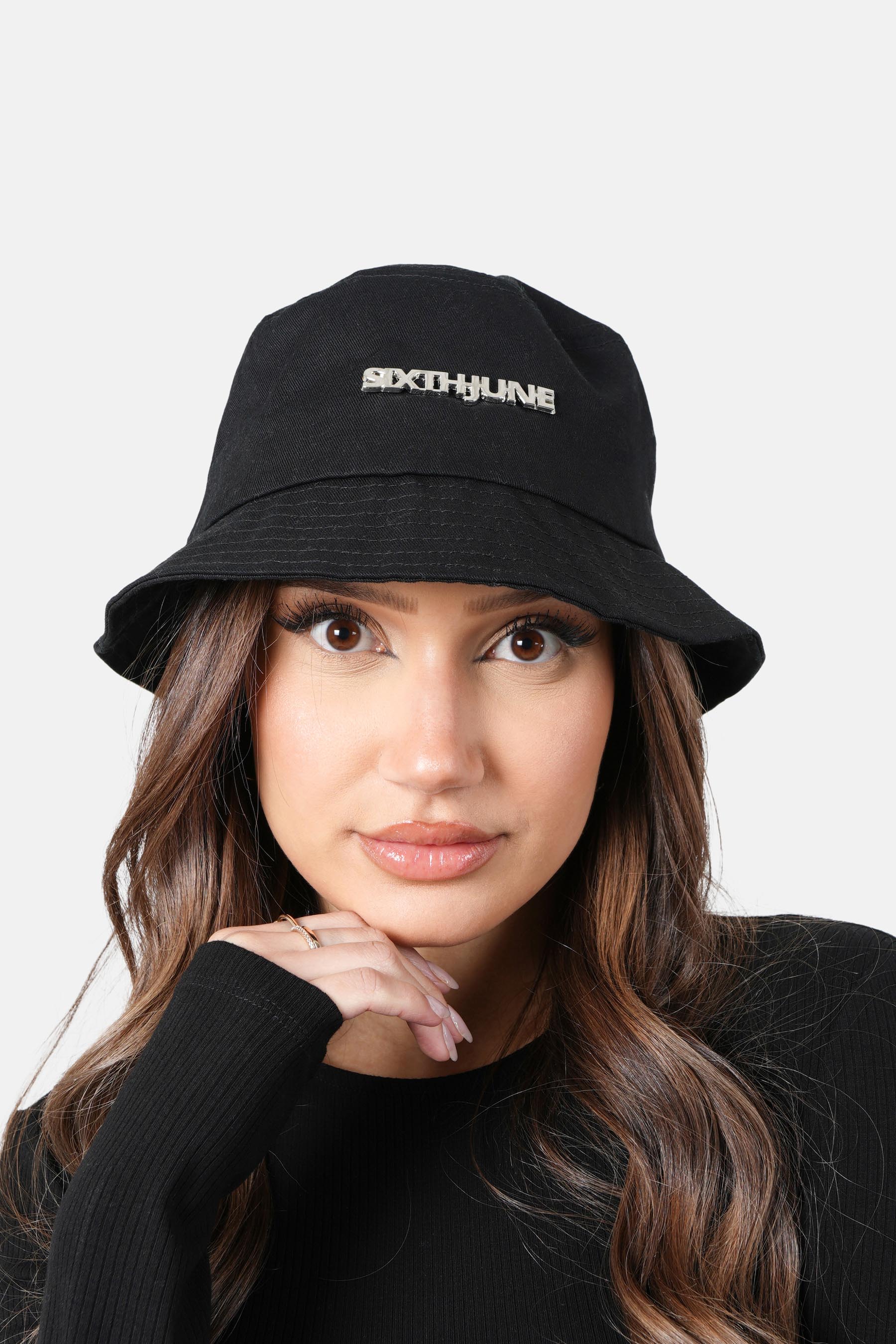 Bob logo métallique Noir