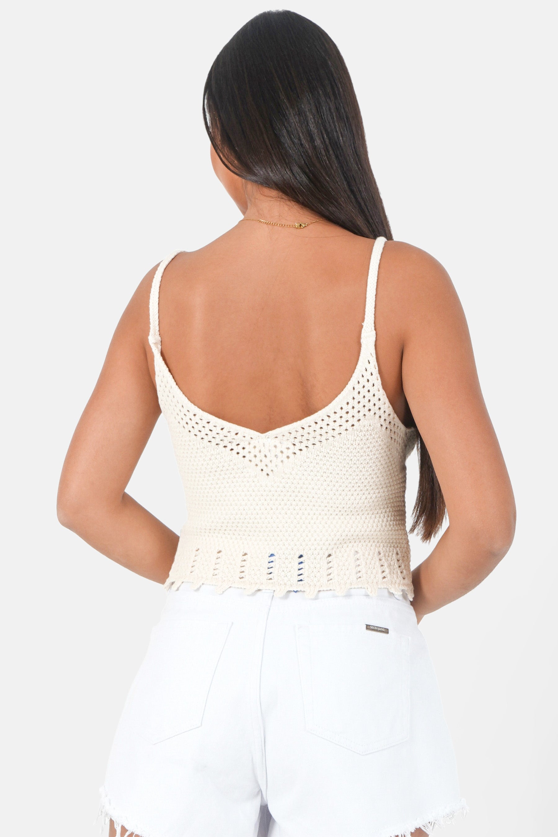 CROCHET summer w/s top
