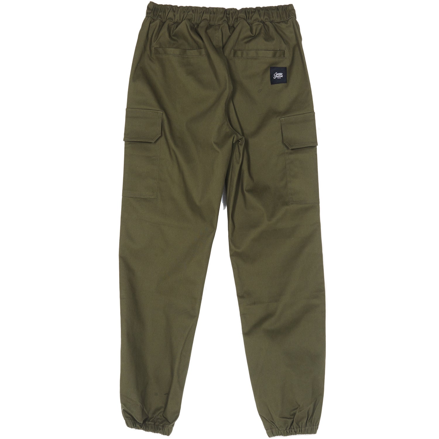 Sixth June - Pantalon cargo cordons Vert kaki