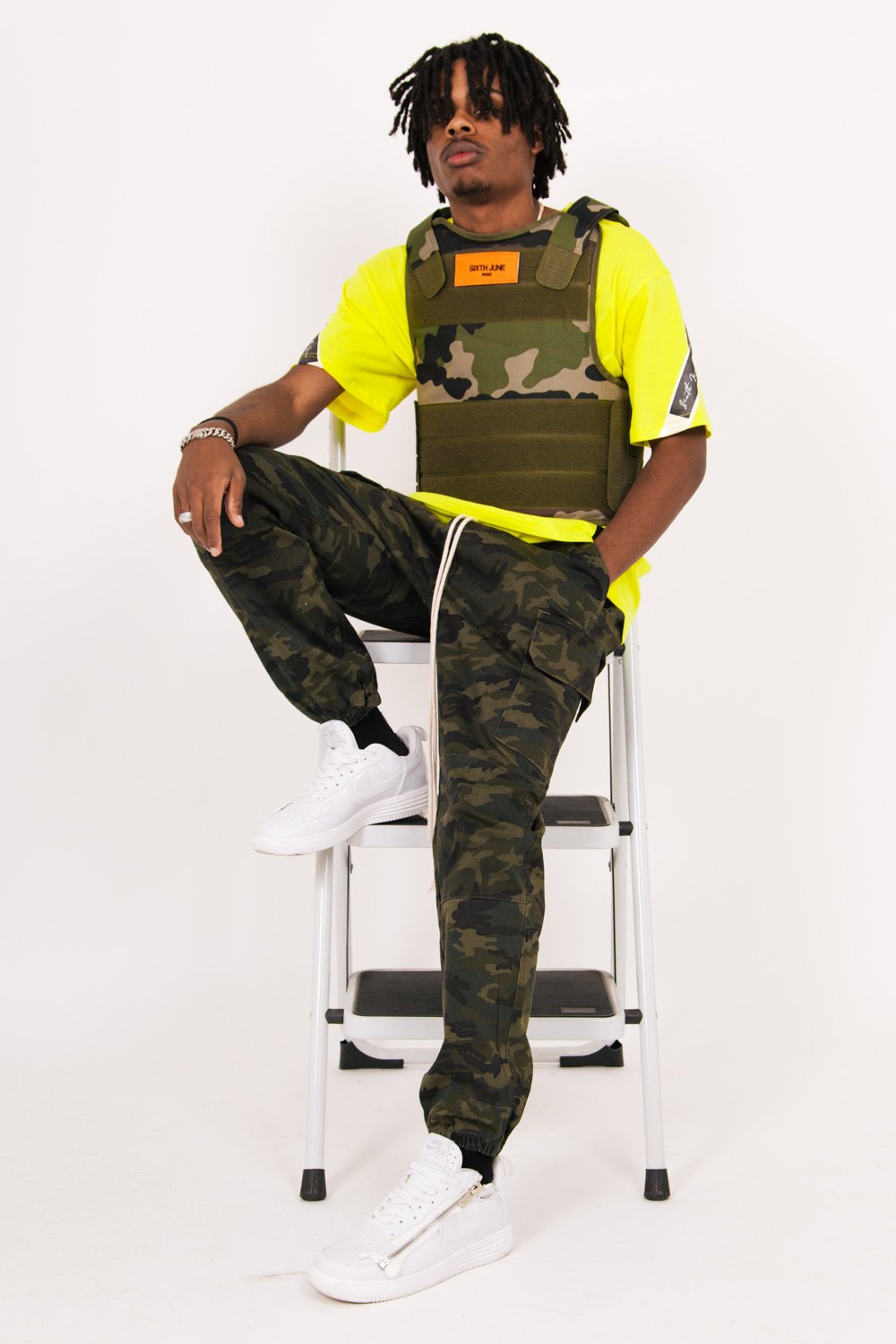 Patch Light Tactical Jacket Camouflage