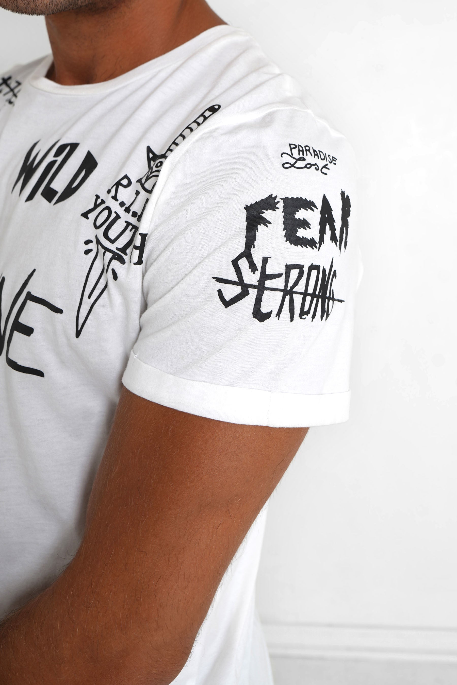 Sixth June - T-shirt crew Blanc