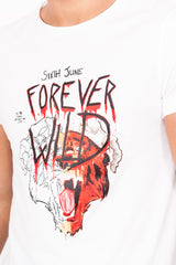 Sixth June - T-shirt "Forever Wild" blanc