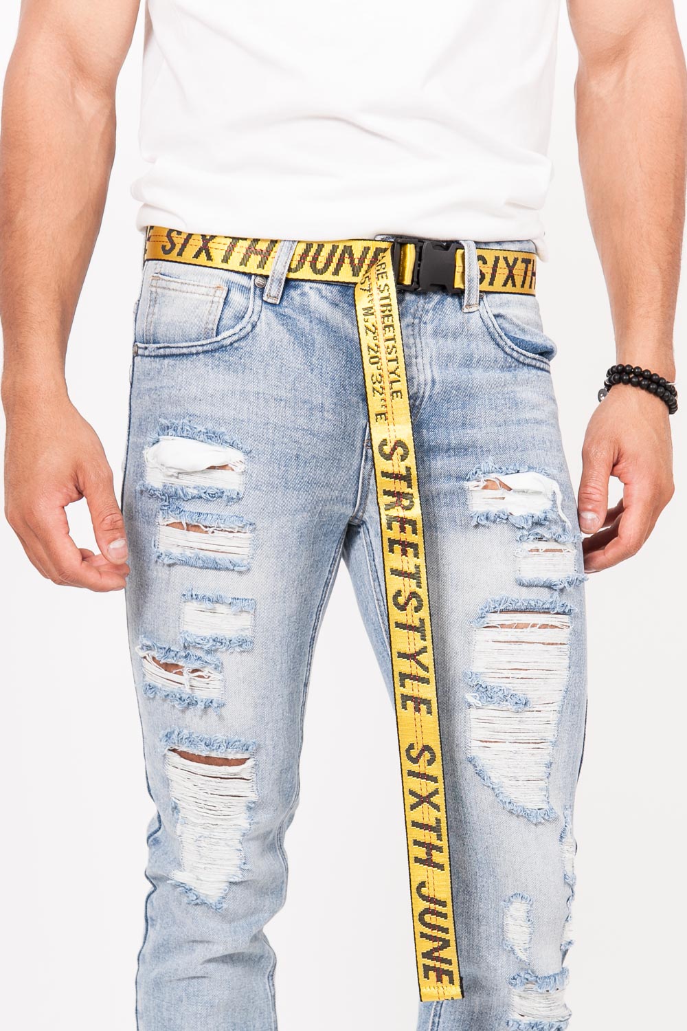 Sixth June - Ceinture clip streetstyle GPS jaune