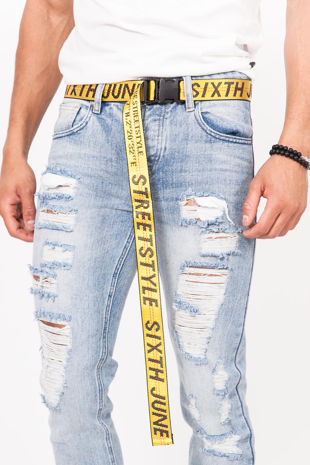 Sixth June - Ceinture clip streetstyle GPS jaune