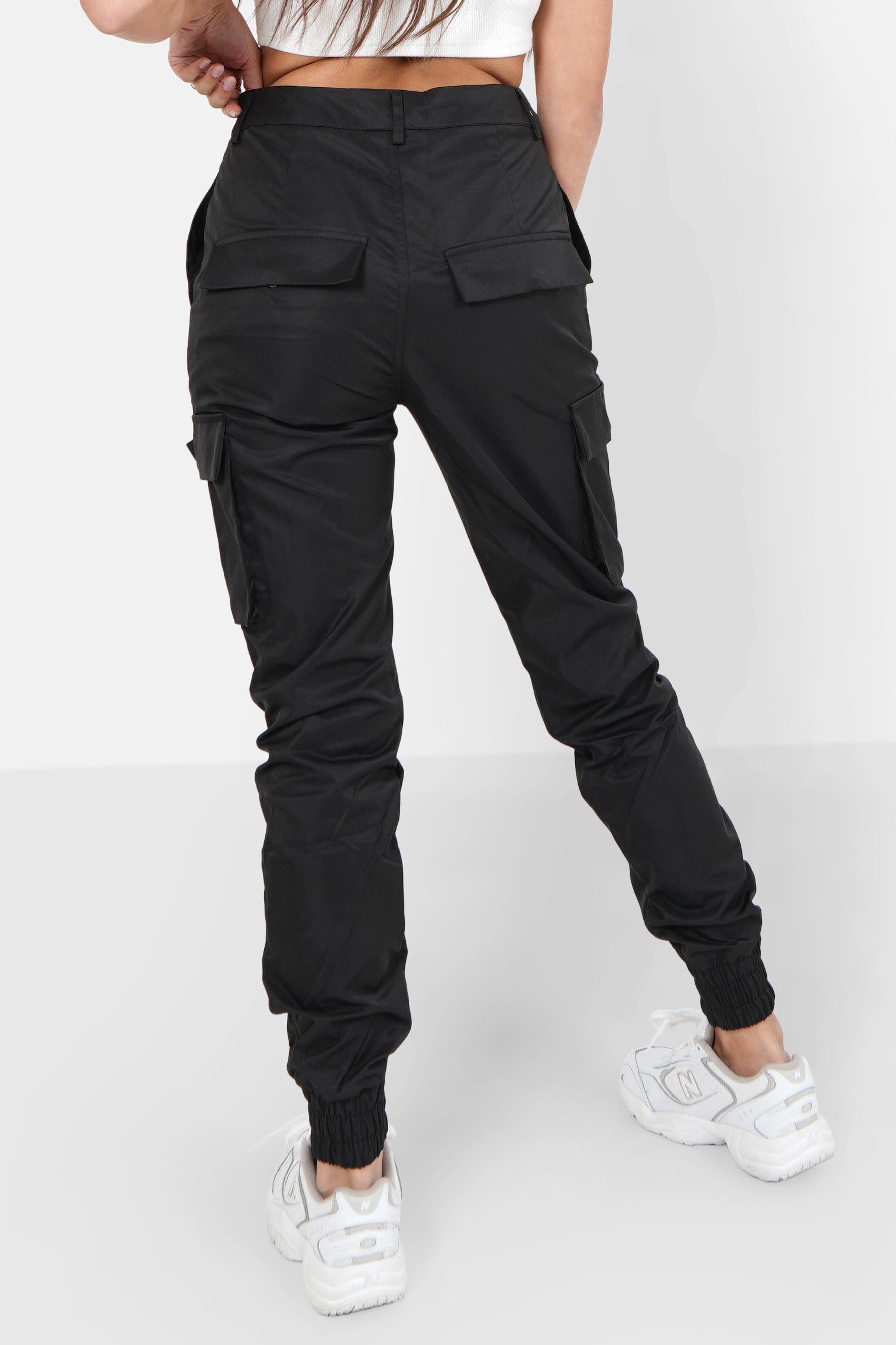 Pantalon cargo Noir
