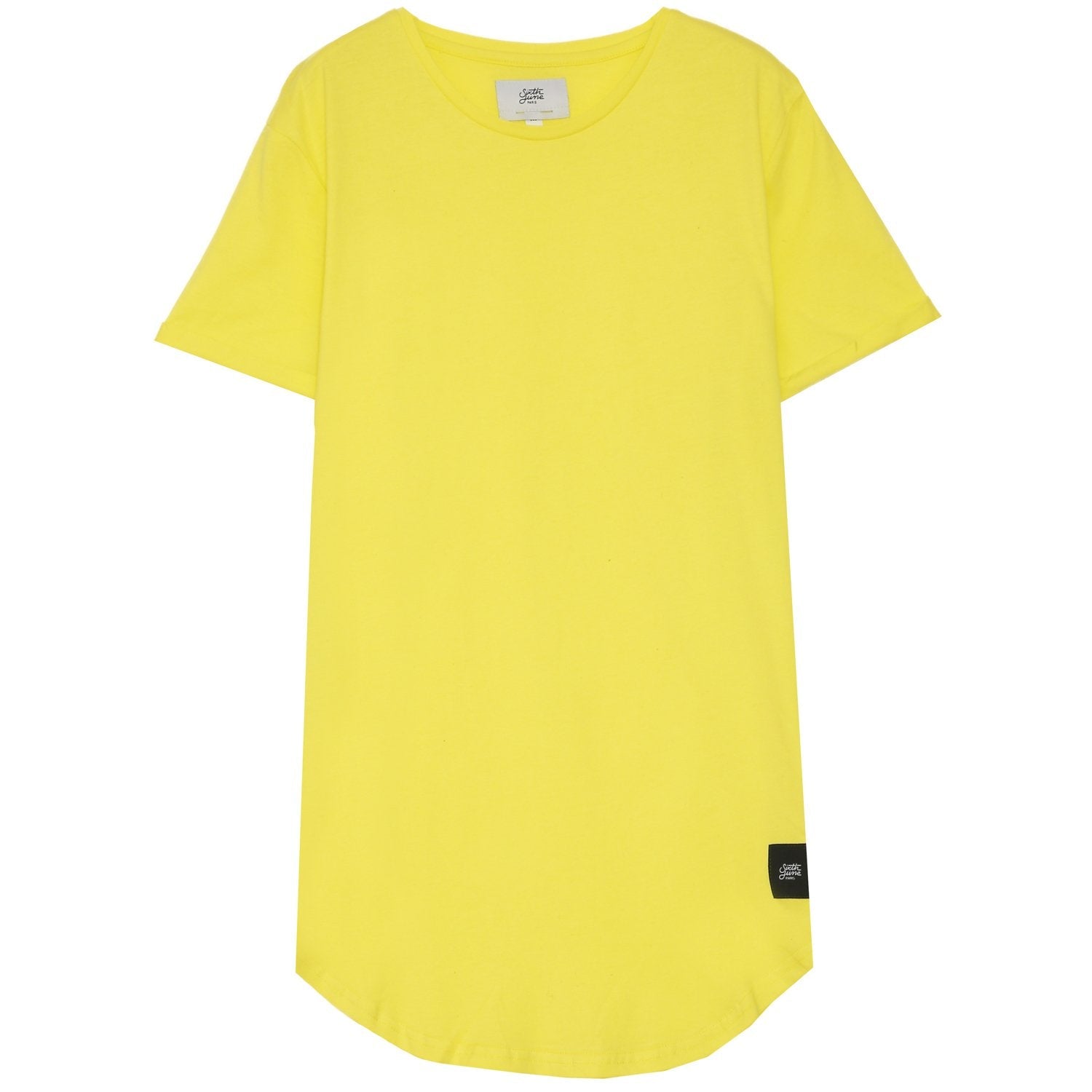 Sixth June - T-shirt bas arrondi Jaune