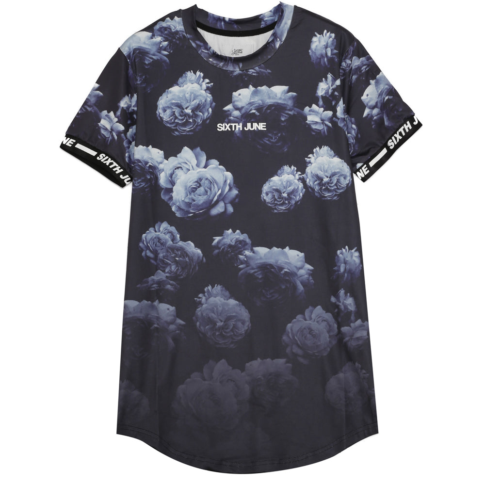 Sixth June - T-shirt imprimé rose bleu