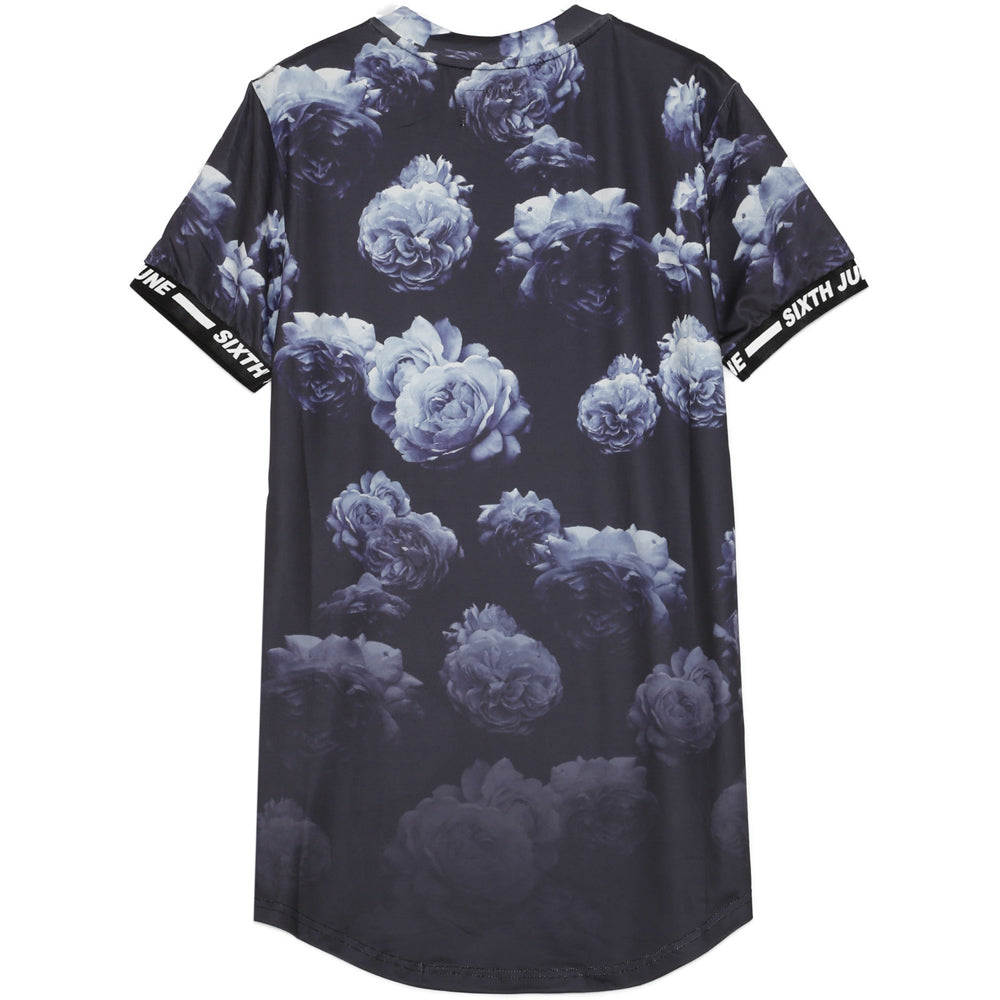 Sixth June - T-shirt imprimé rose bleu